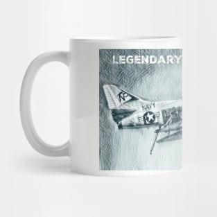 TA-4J Skyhawk landing config Mug